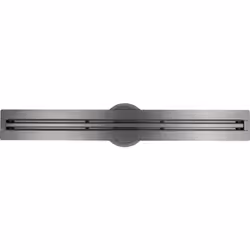 Douches sans barrières Design moderne Grille d'évacuation amovible Avec arrêt des odeurs et tamis à cheveux amovible Pieds d' ...