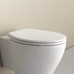 Couvercle de WC Siège de WC U2006 pour toute la famille Avec le nouveau siège de WC BERNSTEIN avec abattant intégré pour les  ...