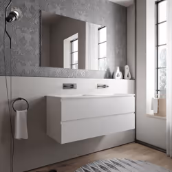AVA - Matériaux de première qualité, design attrayant et durabilité Surface protégée grâce à un laquage multiple (blanc mat e ...