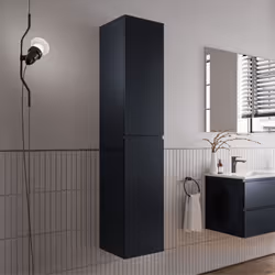 Colonne salle de bain AVA - charnières de porte flexibles à gauche ou à droite - couleur au choix Surface protégéegrâce à un ...