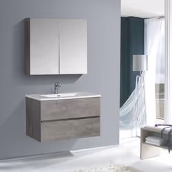Ensemble de meubles de salle de bains EDGE 850 avec lavabo - disponible en plusieurs couleurs Une fabrication de haute qualit ...