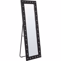Miroir long sur sol. Cet élégant miroir sur pied transformera votre chambre à coucher en une élégante suite parentale. Fabriq ...