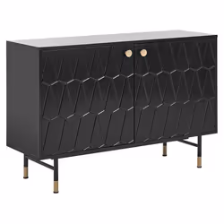 Commode noire ADANTE