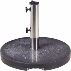 Socle de parasol rond. Pour que votre parasol de jardin tienne bien en place et vous protège du soleil, il est nécessaire de ...