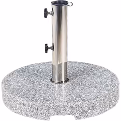 Socle de parasol rond. Pour que votre parasol de jardin tienne bien en place et vous protège du soleil, il est nécessaire de ...