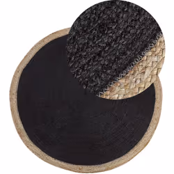 Tapis en jute de style boho. Rendez votre intérieur élégant et confortable avec un tapis d'inspiration bohème. Fabriqué à la  ...