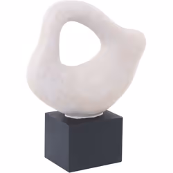 Figurine de décoration abstraite. Cette pièce d'art contemporain est une merveilleuse décoration pour un salon et une chambre ...