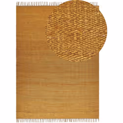 Tapis tissé main avec glands décoratifs. Ce tapis est un accessoire unique inspiré de la culture indienne. Tissé à la main en ...