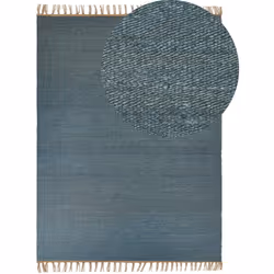 Tapis tissé main avec glands décoratifs. Ce tapis est un accessoire unique inspiré de la culture indienne. Tissé à la main en ...