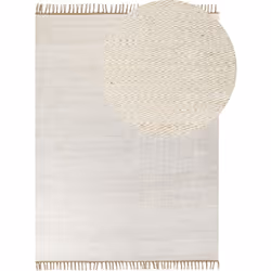 Tapis tissé main avec glands décoratifs. Ce tapis est un accessoire unique inspiré de la culture indienne. Tissé à la main en ...