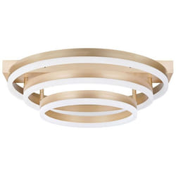 Plafonnier doré à 3 LED NORE