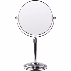 Miroir de table grossissant. Ce miroir de table compact rendra votre routine de maquillage plus efficace et plus rapide. Il e ...
