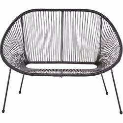 Banc d'extérieur moderne. Ce fantastique siège influencé par le design mexicain classique ravivera tout espace de vie intérie ...