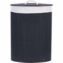 Corbeille à linge avec couvercle. Ce panier spacieux sera d'une grande aide pour garder votre espace organisé et bien rangé.  ...