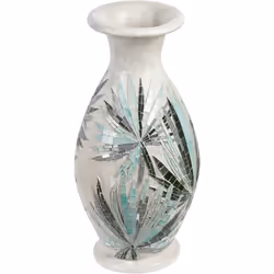Récipient en terre cuite. Ce grand vase de sol est une addition élégante qui conviendra aussi bien aux intérieurs de style mo ...