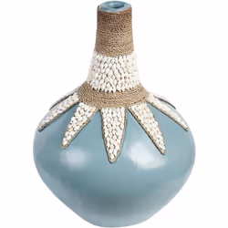 Récipient en terre cuite. Rafraîchissez l'intérieur de votre maison avec ce vase décoratif estival. Fabriqué en terre cuite, ...