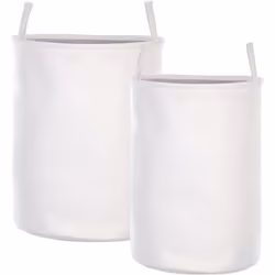 Paniers à linge avec cordon de serrage. Ce lot de 2 paniers de rangement est une option parfaite pour garder n'importe quelle ...