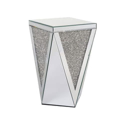 Table dappoint argentée 51 cm LUXEY