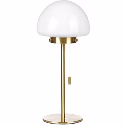 Lampe de chevet minimaliste avec interrupteur à tirette. Malgré son design simple, cette lampe ne manquera pas d'attirer l'at ...