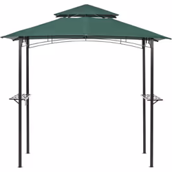 Pavillon de jardin. Préparez votre jardin pour la saison des barbecues et les chaudes soirées d'été en famille ou entre amis ...