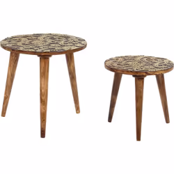 Bouts de canapé sur trépied. Décorez votre espace de vie avec ces tables d'appoint et offrez-vous un espace supplémentaire po ...
