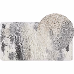 Tapis à poils longs. Offrez à vos pieds une sensation agréable et décorez le sol de votre salon ou de votre chambre avec ce t ...
