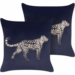 Coussins décoratifs glamour. Ajoutez une touche d'exotisme à votre intérieur et décorez-le avec cette série de coussins. Grâc ...