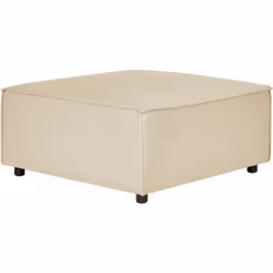 Repose-pieds pour canapé moderne. Transformez le look de votre salon avec ce pouf. Rembourré en lin polyester de haute qualit ...