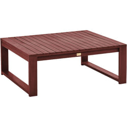 Table Basse en Bois d'Acacia pour Ensemble de Jardin Moderne à Lattes Timor ii