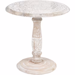 Guéridon à plateau sculpté. Complétez votre intérieur avec un meuble à la fois décoratif et fonctionnel qui conviendra aussi  ...