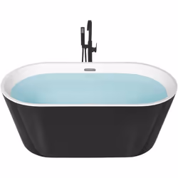Baignoire centrale. Une magnifique baignoire sur pieds qui ajoutera une touche d'élégance à votre salle de bains. Son design ...