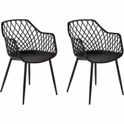 2 chaises scandinaves pour repas. Ces chaises s'intègrent à merveille dans une cuisine ou une salle à manger au décor scandin ...