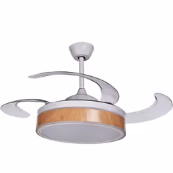 Ventilateur de plafond moderne avec télécommande. Améliorez votre espace de vie avec ce ventilateur de plafond polyvalent. So ...