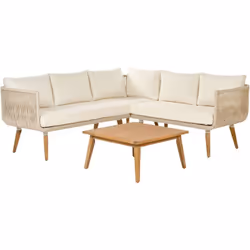 Ensemble de jardin d'angle. Cet ensemble de jardin moderne est le meilleur choix pour votre jardin ou votre terrasse. Il se c ...