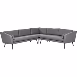 Ensemble de jardin chic pour 5 personnes. Faites l'expérience du plus grand des conforts lorsque vous passez du temps à l'ext ...