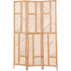 Séparateur de pièce décoratif. Rehaussez votre espace avec ce paravent à trois panneaux. Ce séparateur de pièce pliable et pe ...