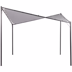 Pavillon de jardin avec cadre en acier. Ce pavillon extérieur vous protège du soleil et embellit votre jardin. Il est conçu a ...