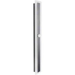 Applique led d'Extérieur 60 cm avec Détecteur de Mouvement en Acier Noir Savane