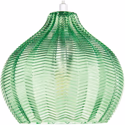 Lampe pendante rétro. Ajoutez une touche rétro à votre intérieur avec cette charmante lampe suspendue. Son bel abat-jour vert ...