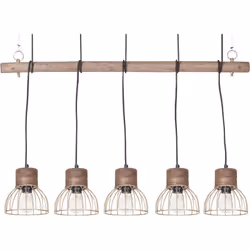 Lampe pendante boho. Pénétrez dans le monde enchanteur du charme rustique avec cette lampe suspendue exceptionnelle. Chef-d'œ ...