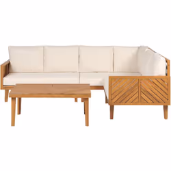 Ensemble de jardin. Créez un espace de repos moderne et confortable avec ce salon de jardin. Il comprend un canapé 2 places,  ...