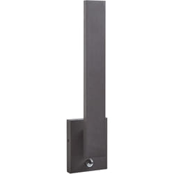 Applique Murale à led d'Extérieur Noire en Métal et Aluminium Design Moderne Tummel