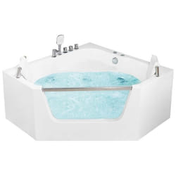 Baignoire balnéo dangle blanche 150 x 150 cm CANTALLA