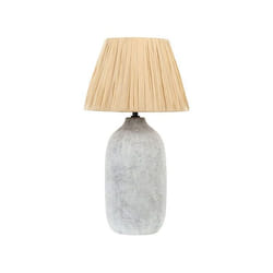 Lampe à poser en céramique grise 56 cm MATILDE