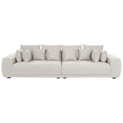 Canapé 4 places en tissu beige TORPO