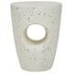 Table dappoint blanche effet terrazzo EDOLO