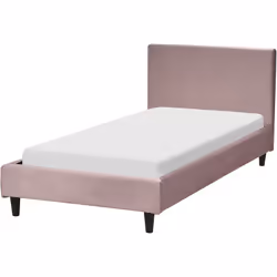 Lit une place. Ce lit simple au style intemporel s'intégrera aussi bien dans un intérieur moderne que dans un intérieur à la ...