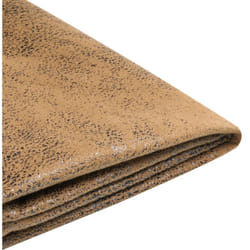Beliani - Revêtement pour Cadre de Lit Double en Cuir pu Marron 140 x 200 cm Classique Fitou