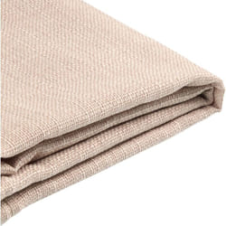 Beliani - Revêtement pour Cadre de Lit Double en Tissu Beige 140 x 200 cm Classique Fitou