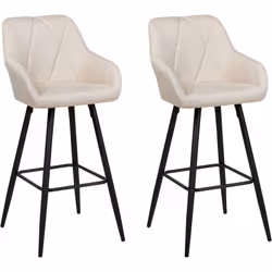 Ensemble de chaises de bar modernes. Ces chaises de bar sont conçues pour compléter parfaitement votre salle à manger ou cuis ...